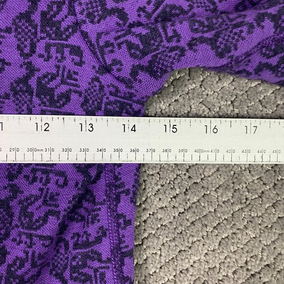 Ibex Full Zip Sweater Jacket Women's XS Purple Zque Merino Wool Mock Neck - Picture 11 of 15